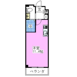 パルティール西船の物件間取画像